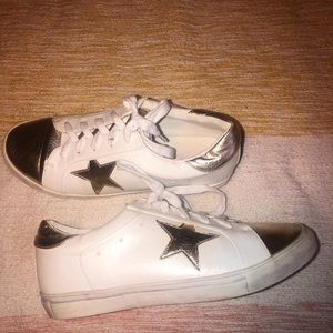 Gold Star Sneakers